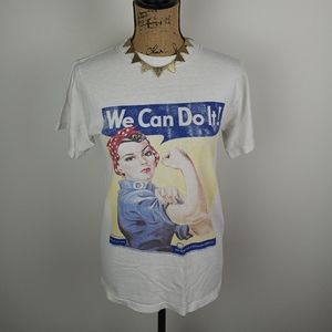 Vintage Rosie the Riveter Tshirt 💙